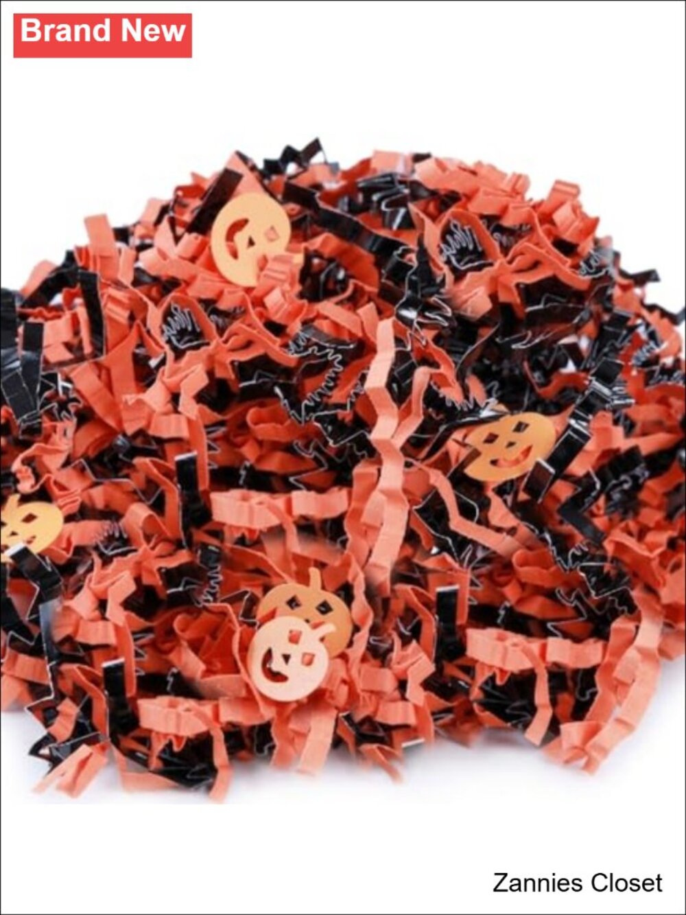 👻 Halloween Crinkle Paper Filler 10oz Spooky Gift Basket Shred